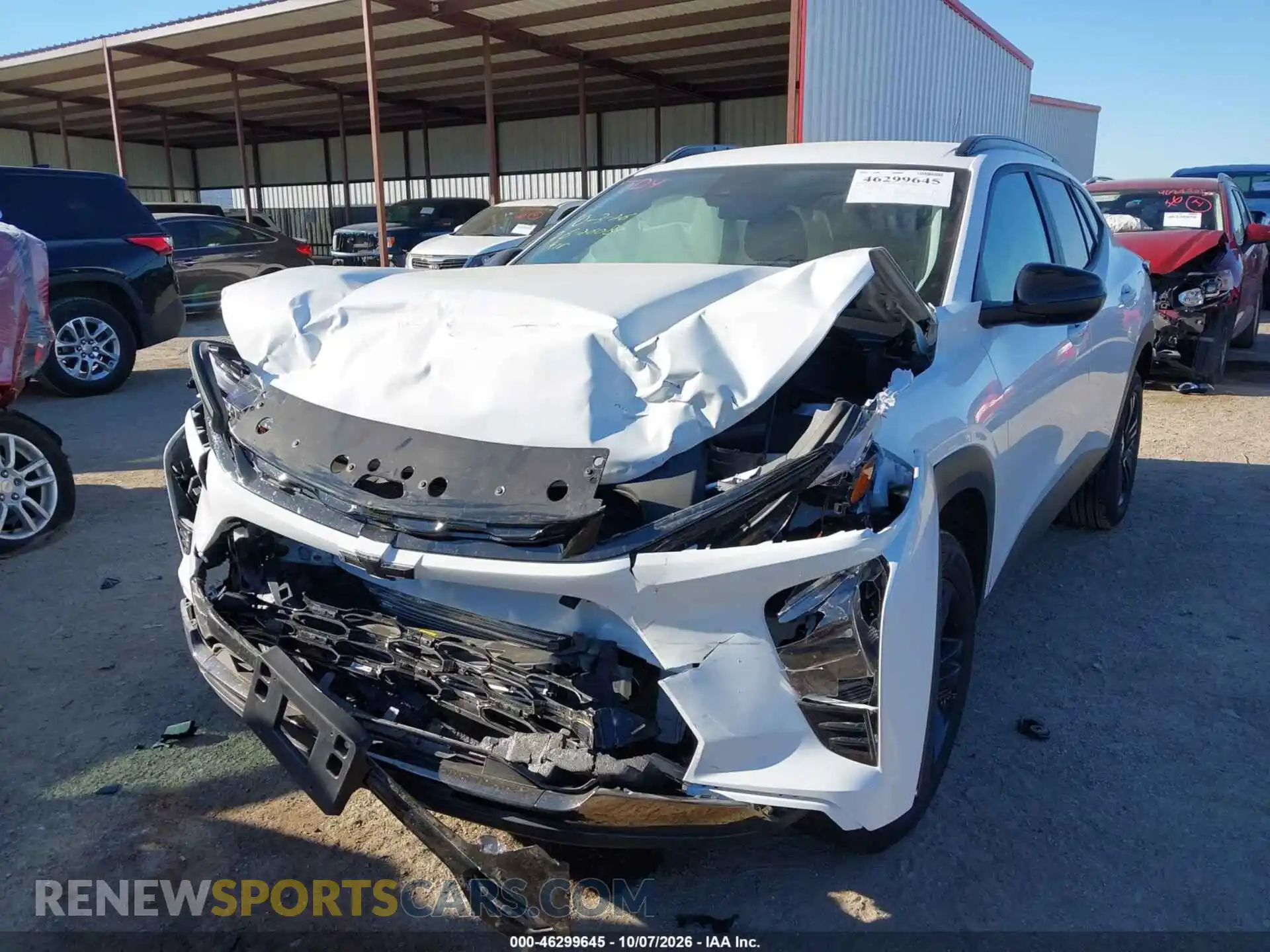 2 Фотография поврежденного автомобиля KL77LKEP8TC029916 CHEVROLET TRAX 2026