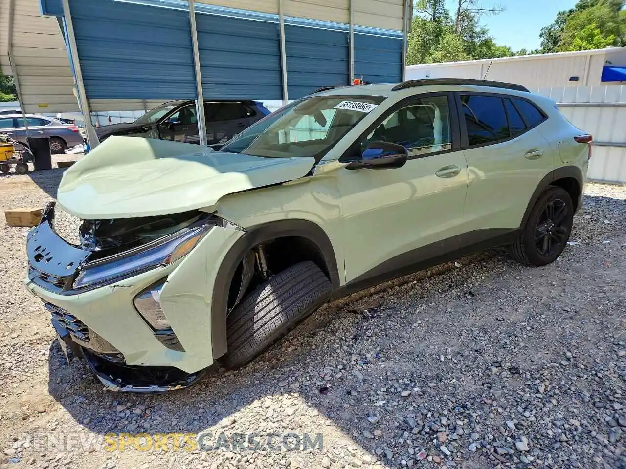 1 Photograph of a damaged car KL77LKEP9TC071947 CHEVROLET TRAX 2026