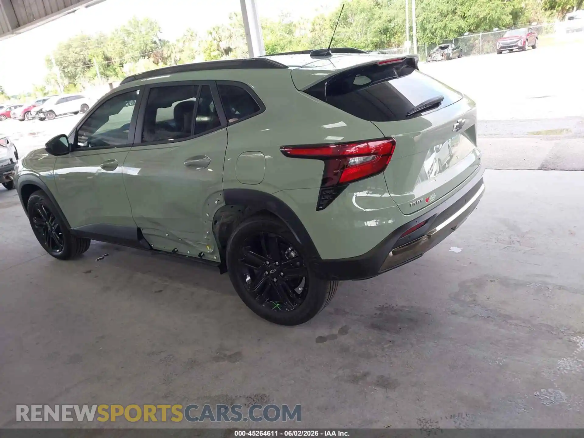 3 Photograph of a damaged car KL77LKEP9TC134013 CHEVROLET TRAX 2026