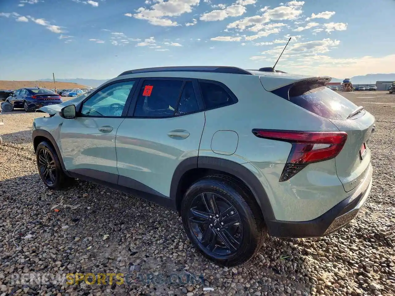 2 fotografías del automóvil dañado KL77LKEPXTC217658 CHEVROLET TRAX 2026