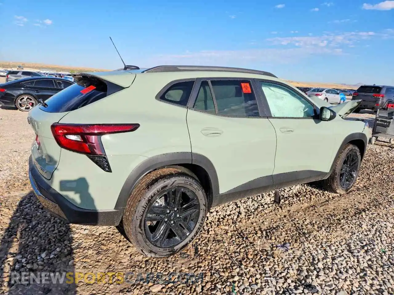 3 fotografías del automóvil dañado KL77LKEPXTC217658 CHEVROLET TRAX 2026