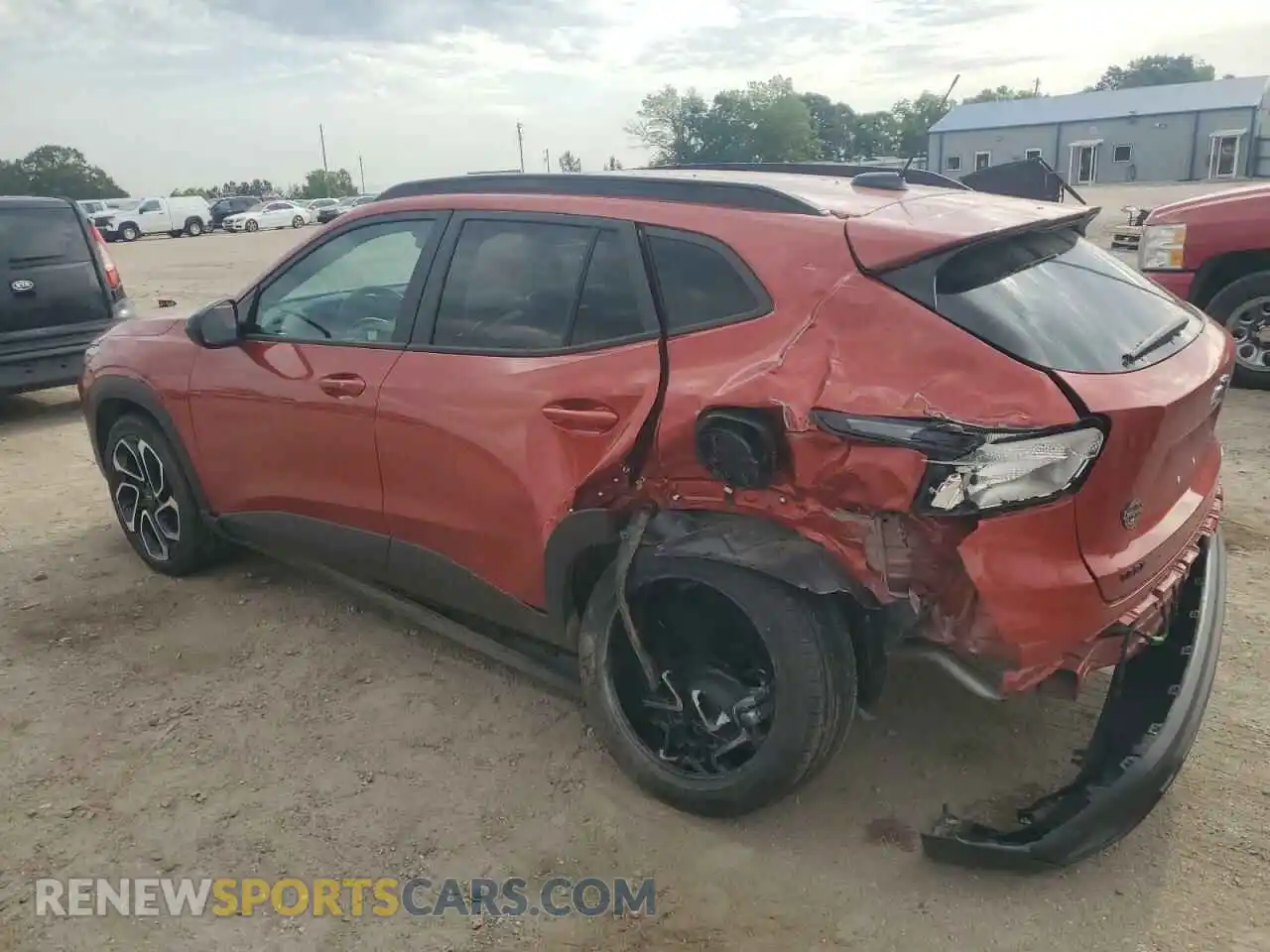 2 Фотография поврежденного автомобиля KL77LJE20RC120007 CHEVROLET TRAX 2RS 2024