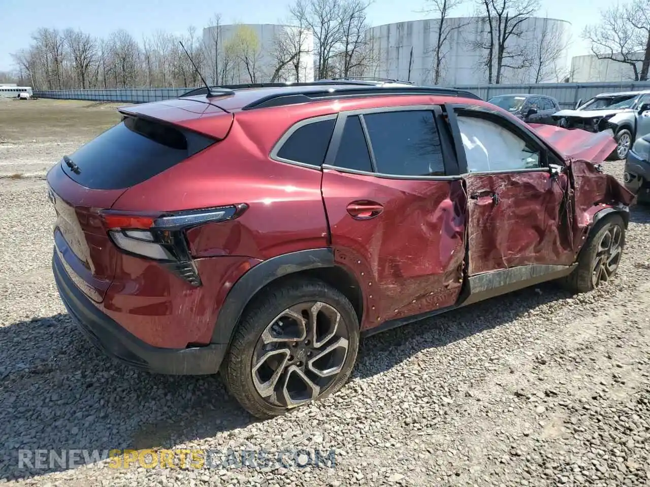 3 Фотография поврежденного автомобиля KL77LJE22RC163070 CHEVROLET TRAX 2RS 2024