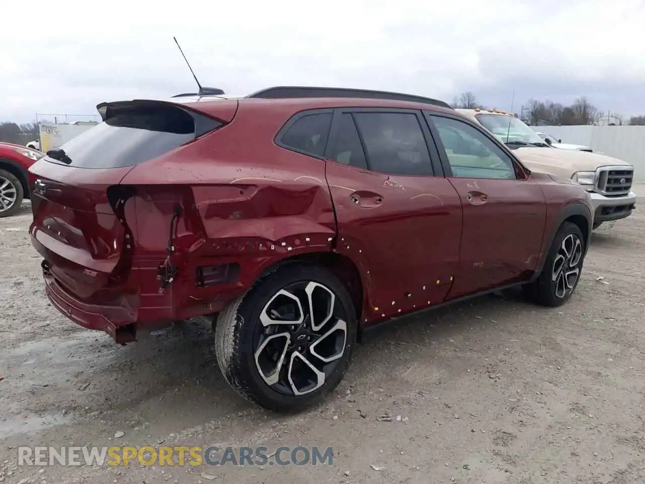 3 Photograph of a damaged car KL77LJEPXSC040232 CHEVROLET TRAX 2RS 2025