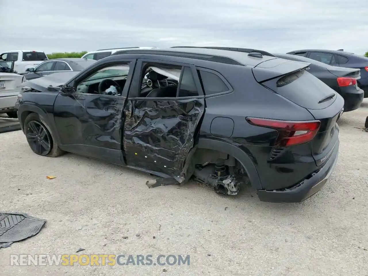 2 fotografías del automóvil dañado KL77LKE25RC013847 CHEVROLET TRAX ACTIV 2024