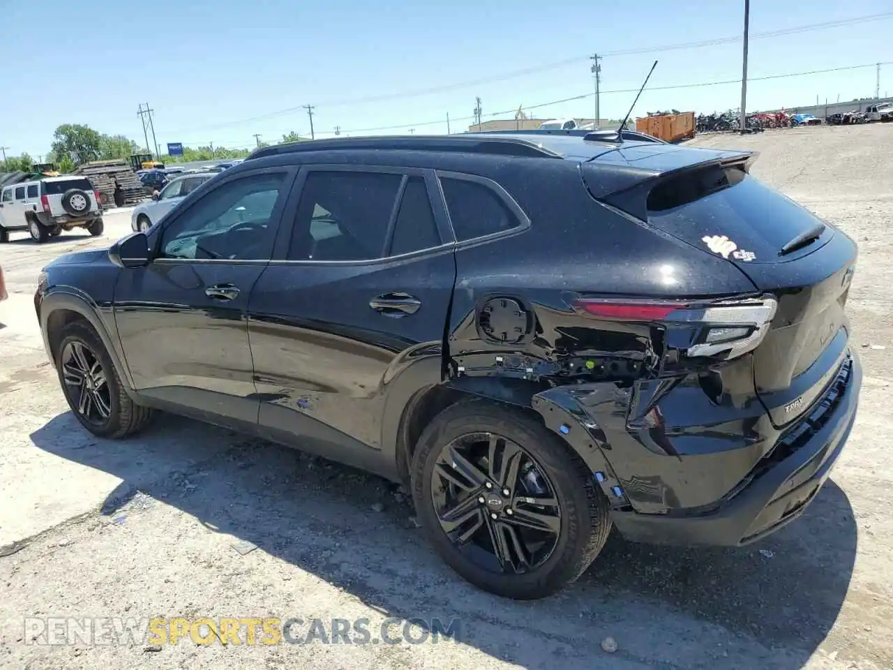 2 Photograph of a damaged car KL77LKEP0SC100945 CHEVROLET TRAX ACTIV 2025
