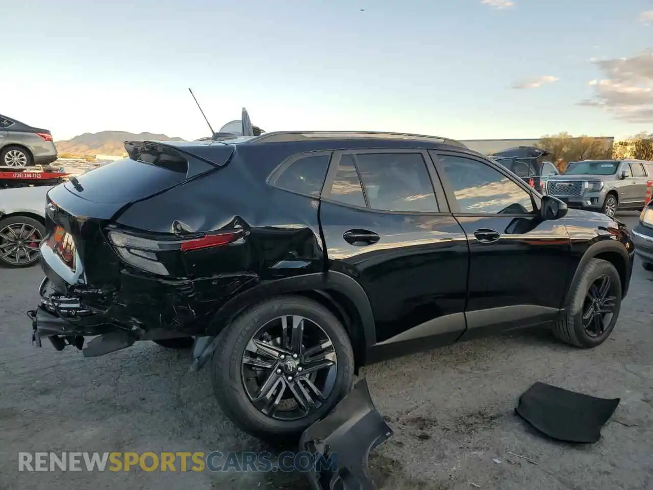 3 Photograph of a damaged car KL77LKEP2SC065728 CHEVROLET TRAX ACTIV 2025