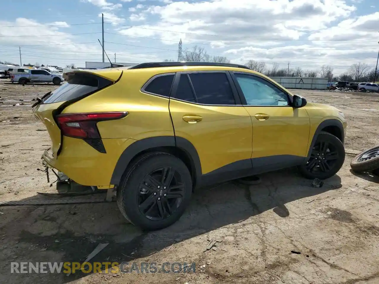 3 Photograph of a damaged car KL77LKEP2SC110862 CHEVROLET TRAX ACTIV 2025
