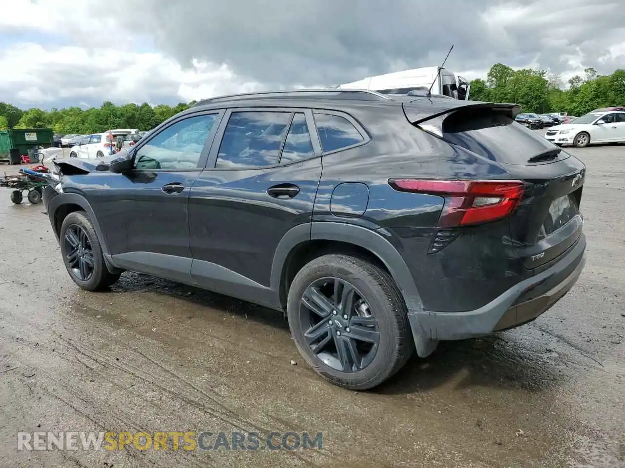 2 Фотография поврежденного автомобиля KL77LKEP2SC138452 CHEVROLET TRAX ACTIV 2025