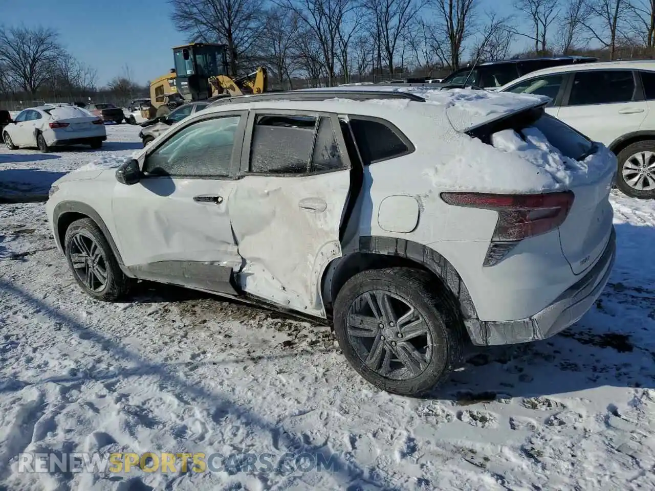 2 Photograph of a damaged car KL77LKEP9SC056802 CHEVROLET TRAX ACTIV 2025