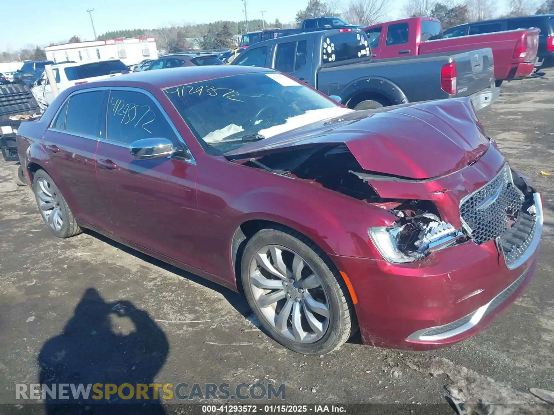 1 Photograph of a damaged car 2C3CCAAG7KH501461 CHRYSLER 300 2019