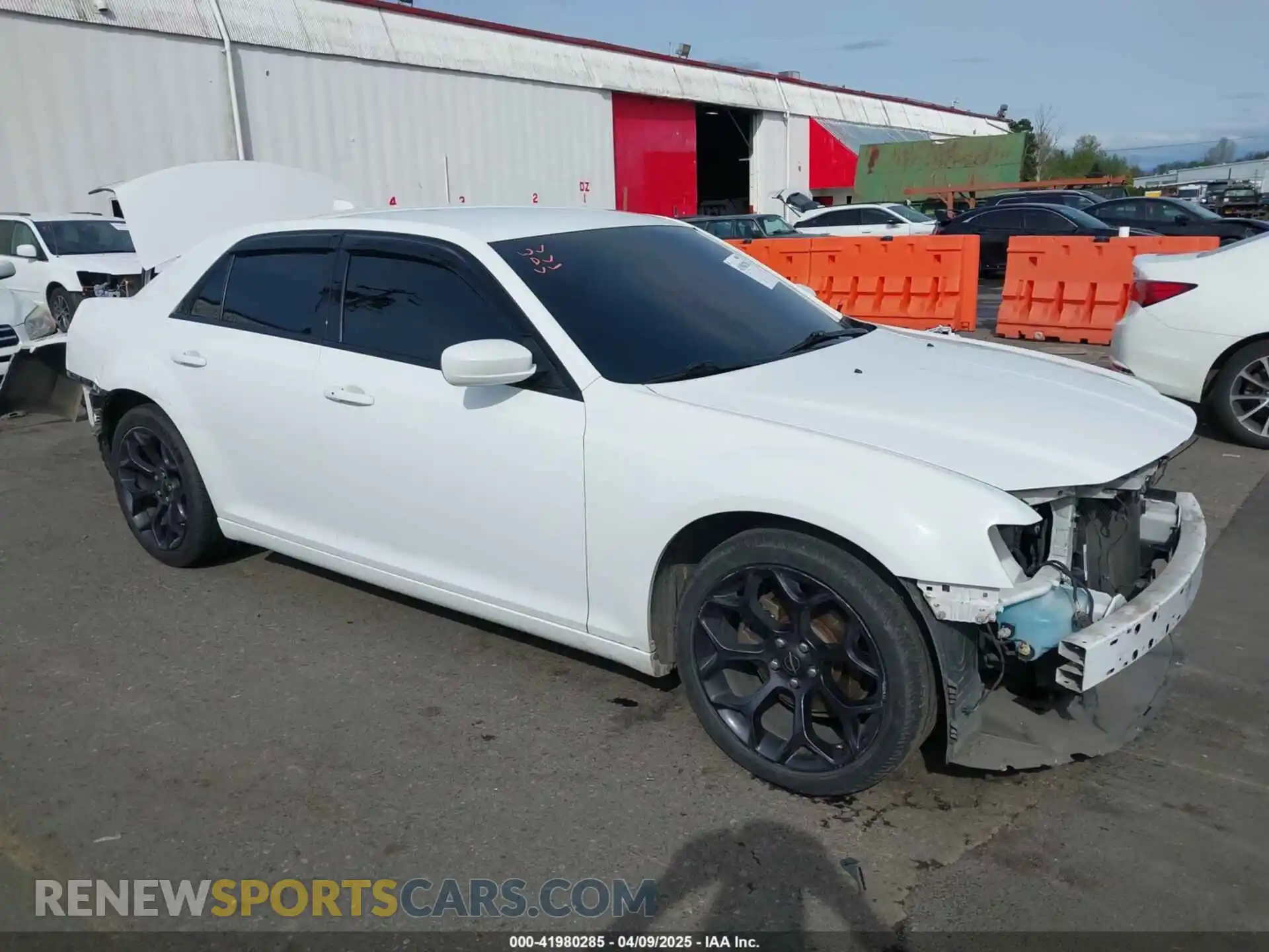 1 Photograph of a damaged car 2C3CCABG1KH654366 CHRYSLER 300 2019