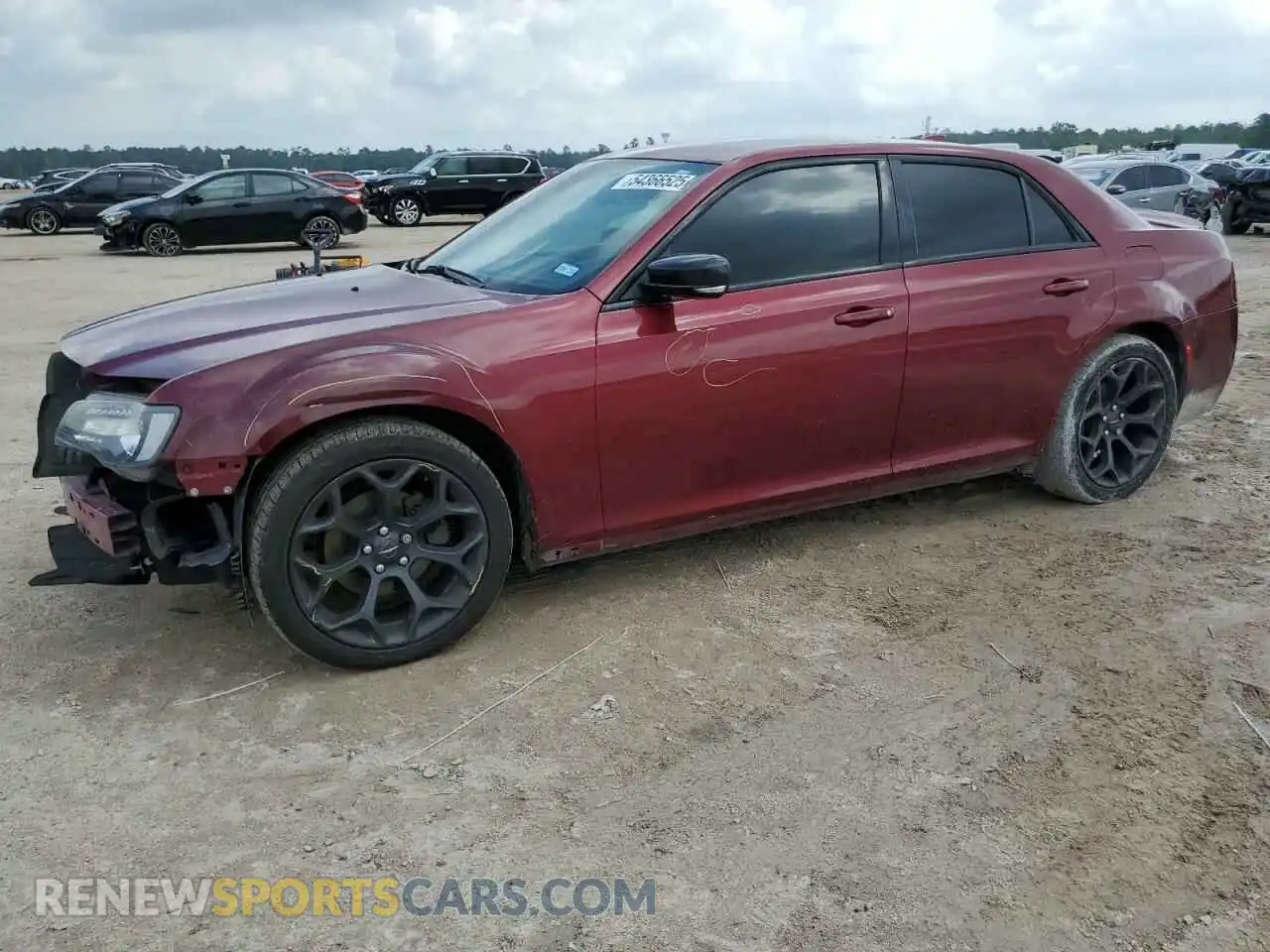 1 Photograph of a damaged car 2C3CCABG2KH507229 CHRYSLER 300 2019