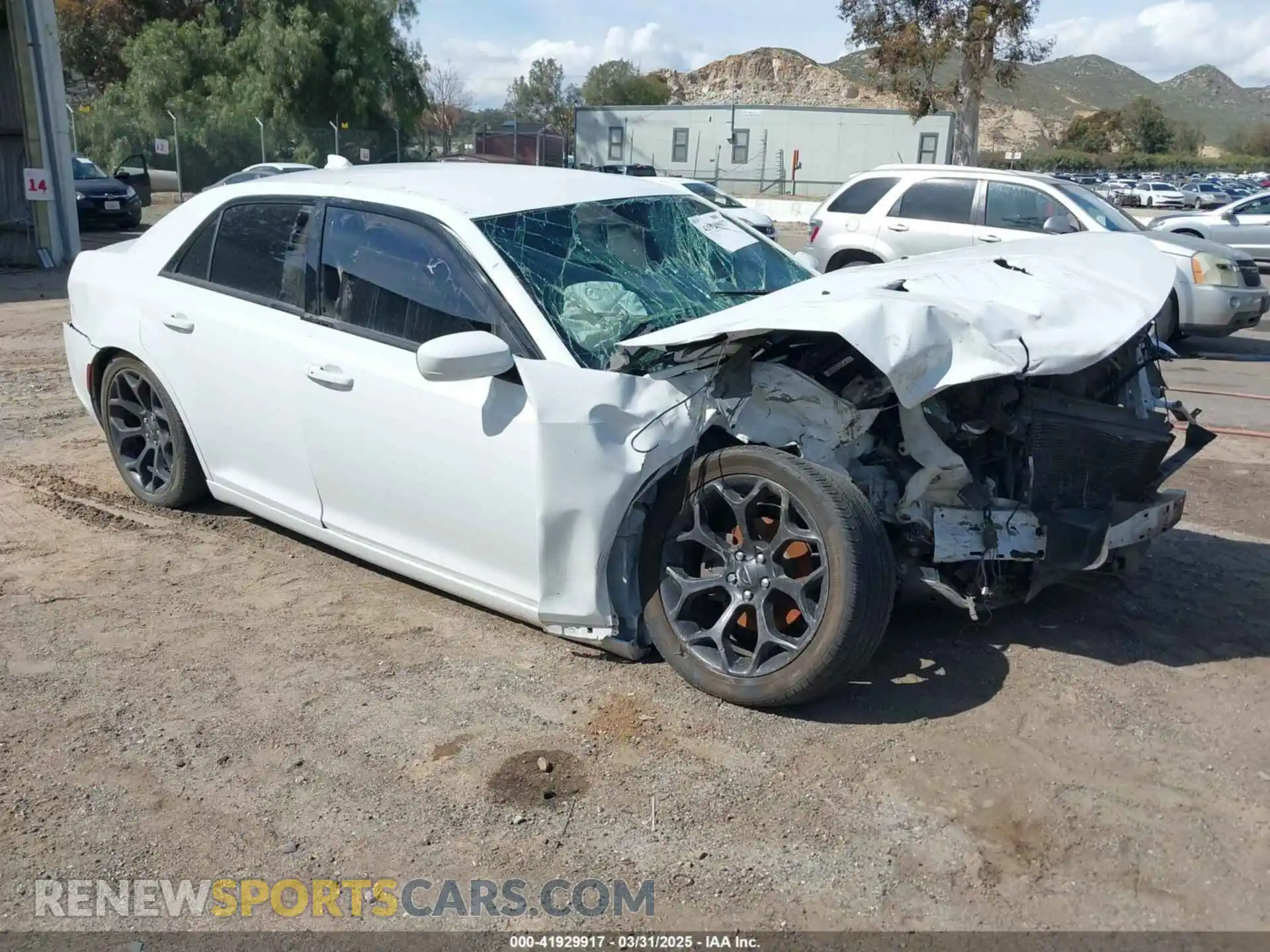 1 Photograph of a damaged car 2C3CCABG8KH654400 CHRYSLER 300 2019