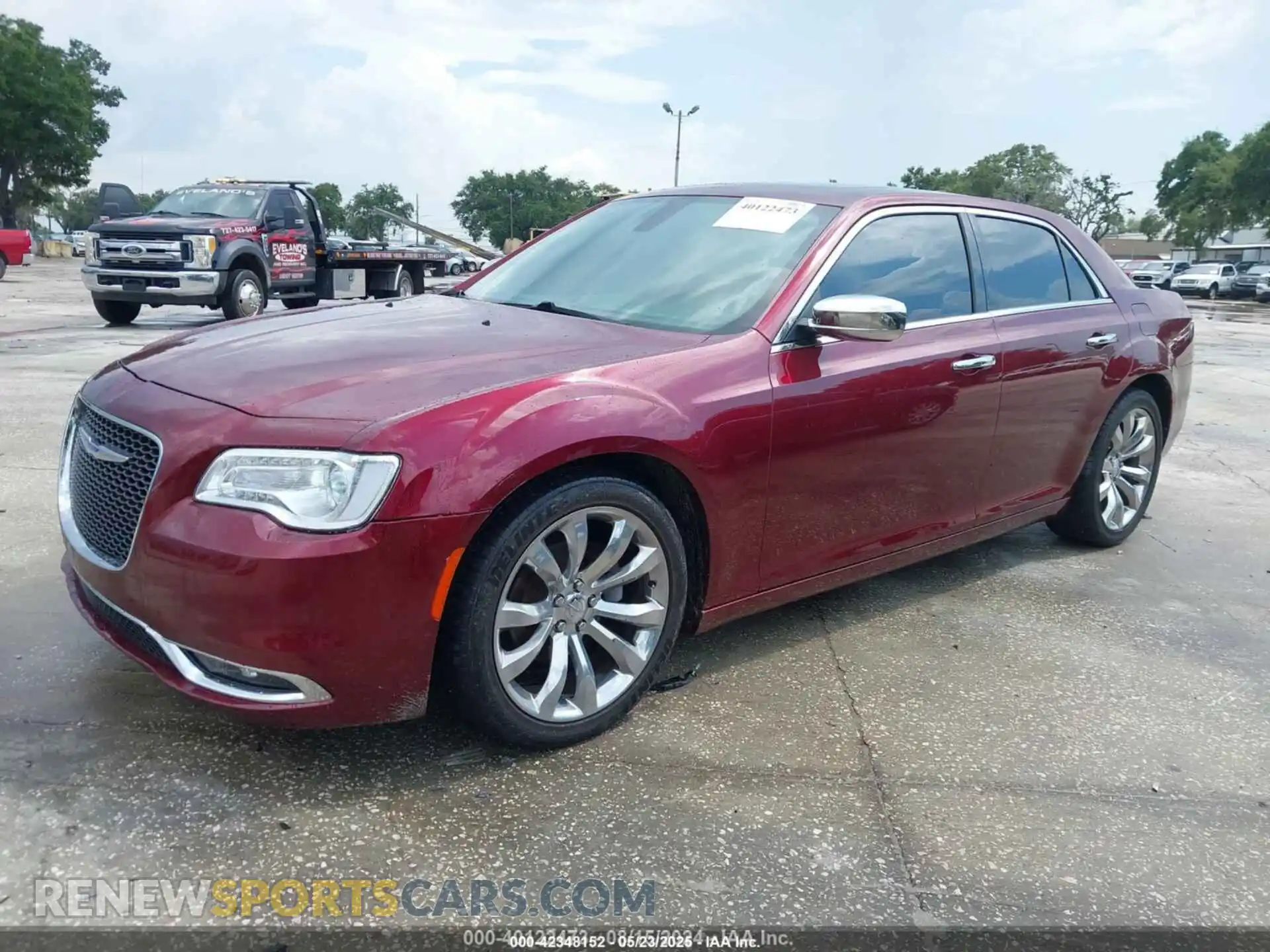 2 Photograph of a damaged car 2C3CCAEG0KH585777 CHRYSLER 300 2019