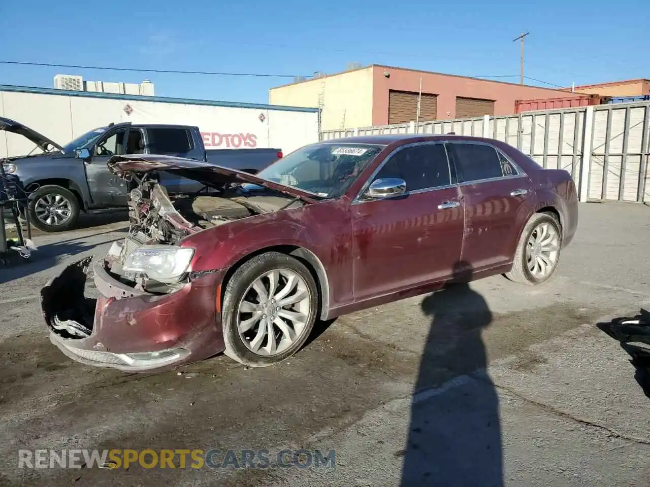 1 Photograph of a damaged car 2C3CCAEG1KH555770 CHRYSLER 300 2019