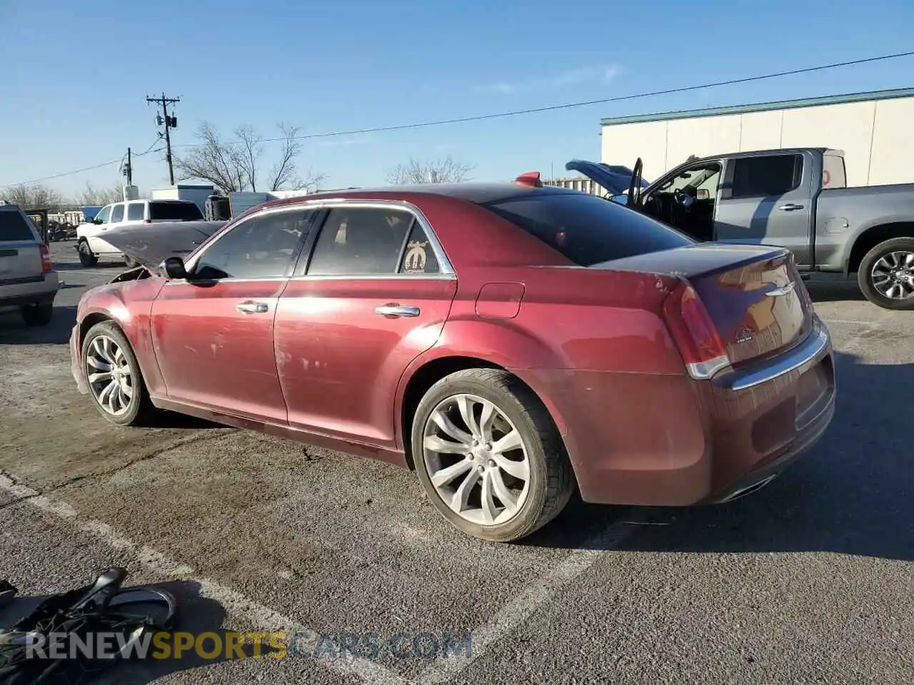 2 Photograph of a damaged car 2C3CCAEG1KH555770 CHRYSLER 300 2019