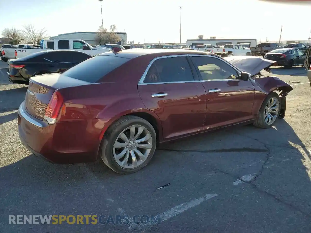 3 Photograph of a damaged car 2C3CCAEG1KH555770 CHRYSLER 300 2019