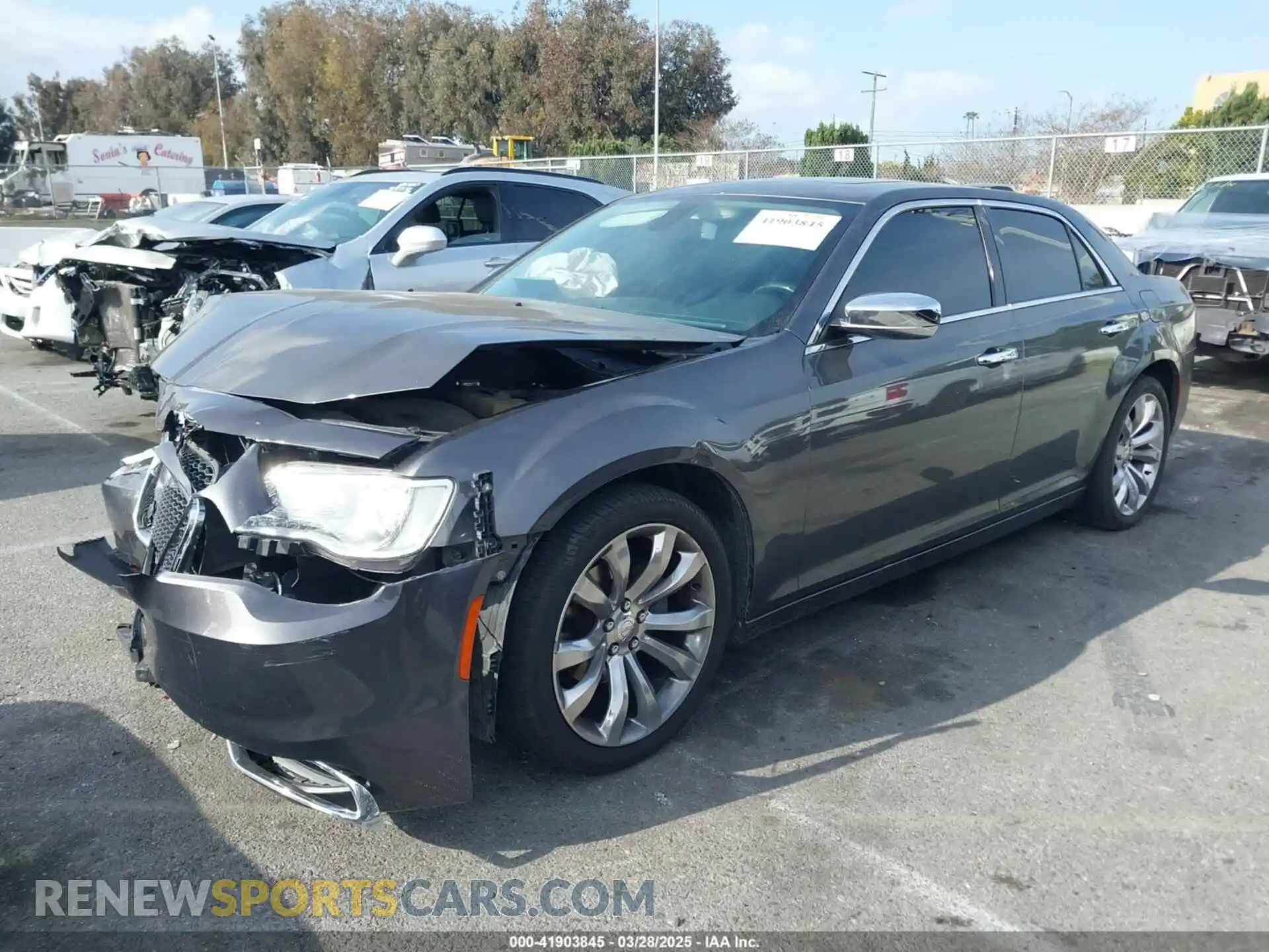 2 Photograph of a damaged car 2C3CCAEG2KH634218 CHRYSLER 300 2019