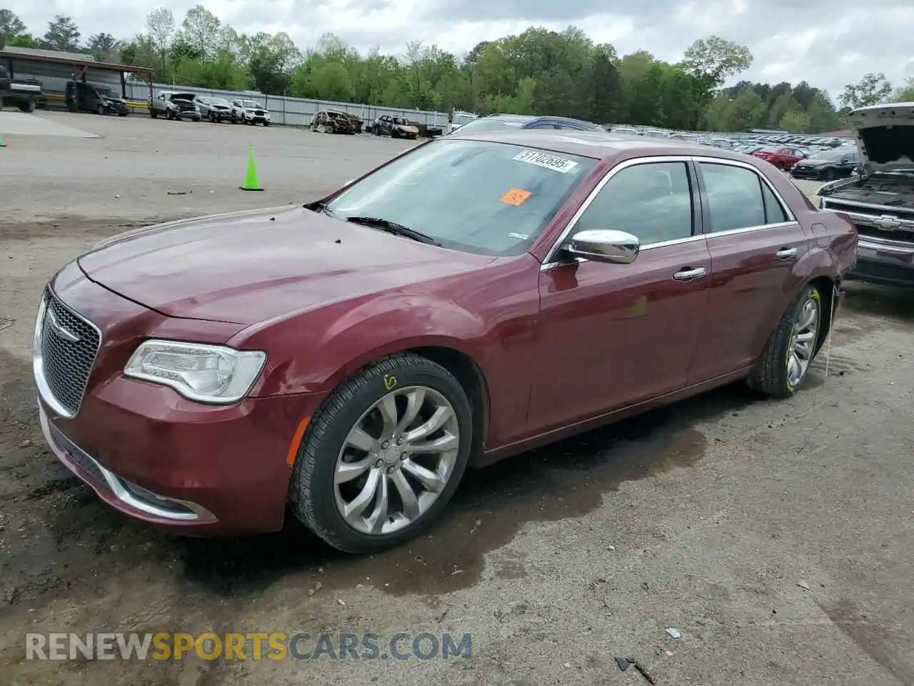 1 Photograph of a damaged car 2C3CCAEG3KH563014 CHRYSLER 300 2019
