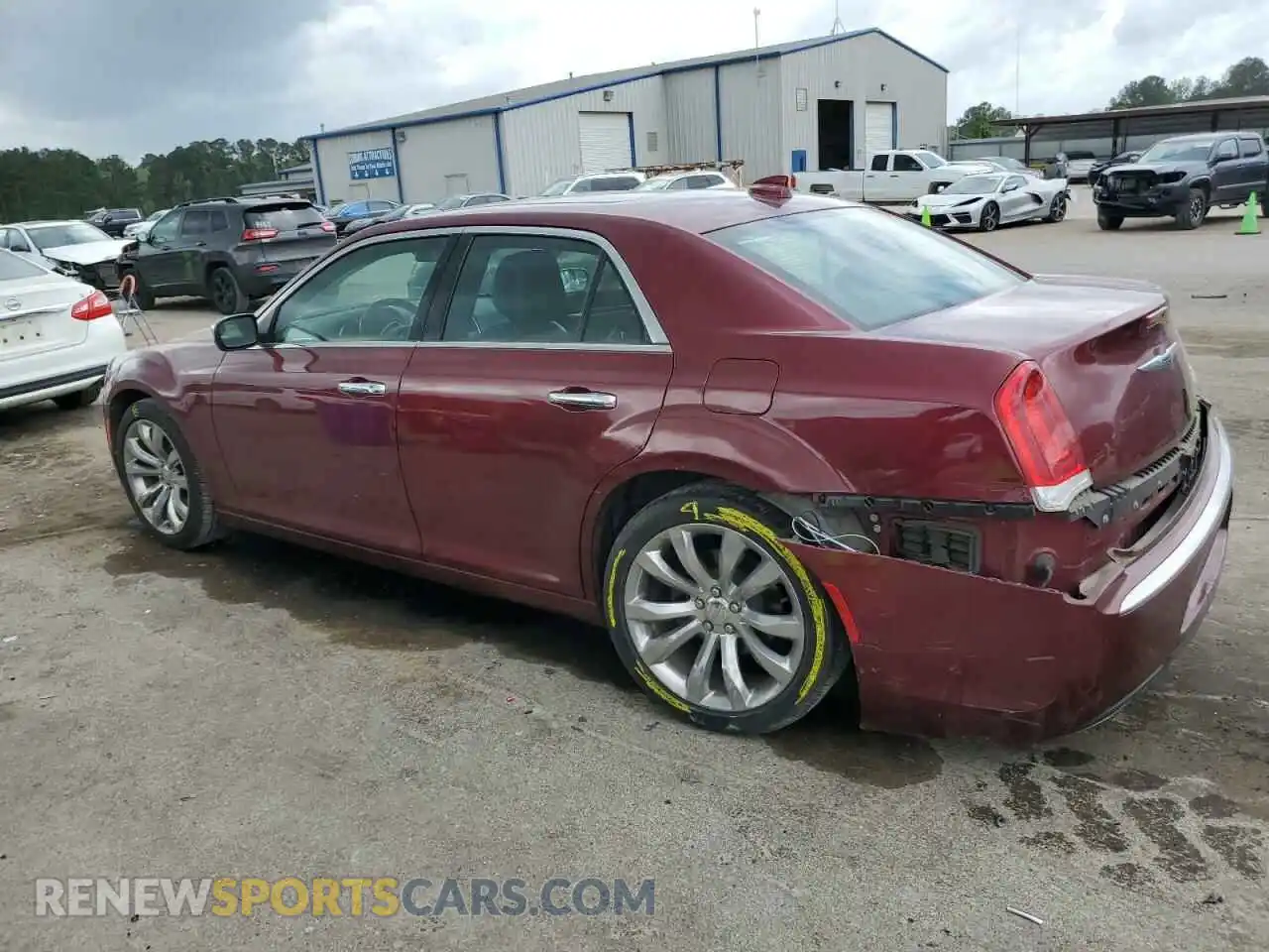 2 Photograph of a damaged car 2C3CCAEG3KH563014 CHRYSLER 300 2019