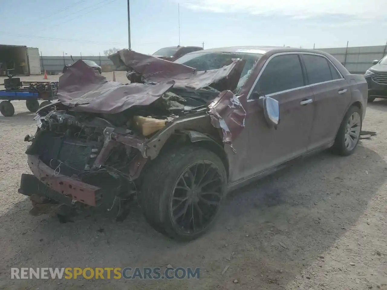 1 Photograph of a damaged car 2C3CCAEG9KH631316 CHRYSLER 300 2019