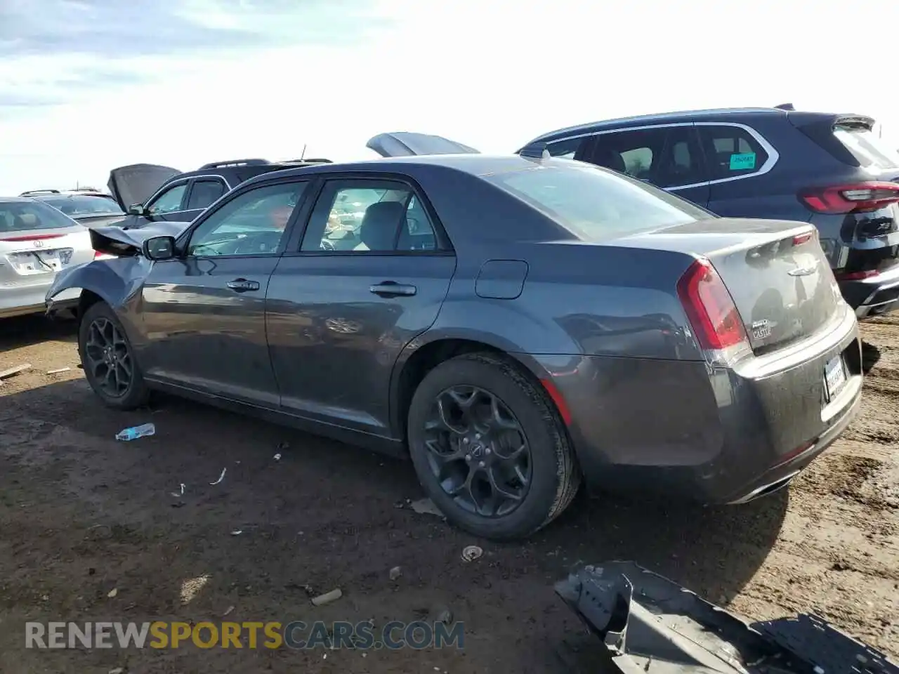 2 Photograph of a damaged car 2C3CCARG8KH602481 CHRYSLER 300 2019