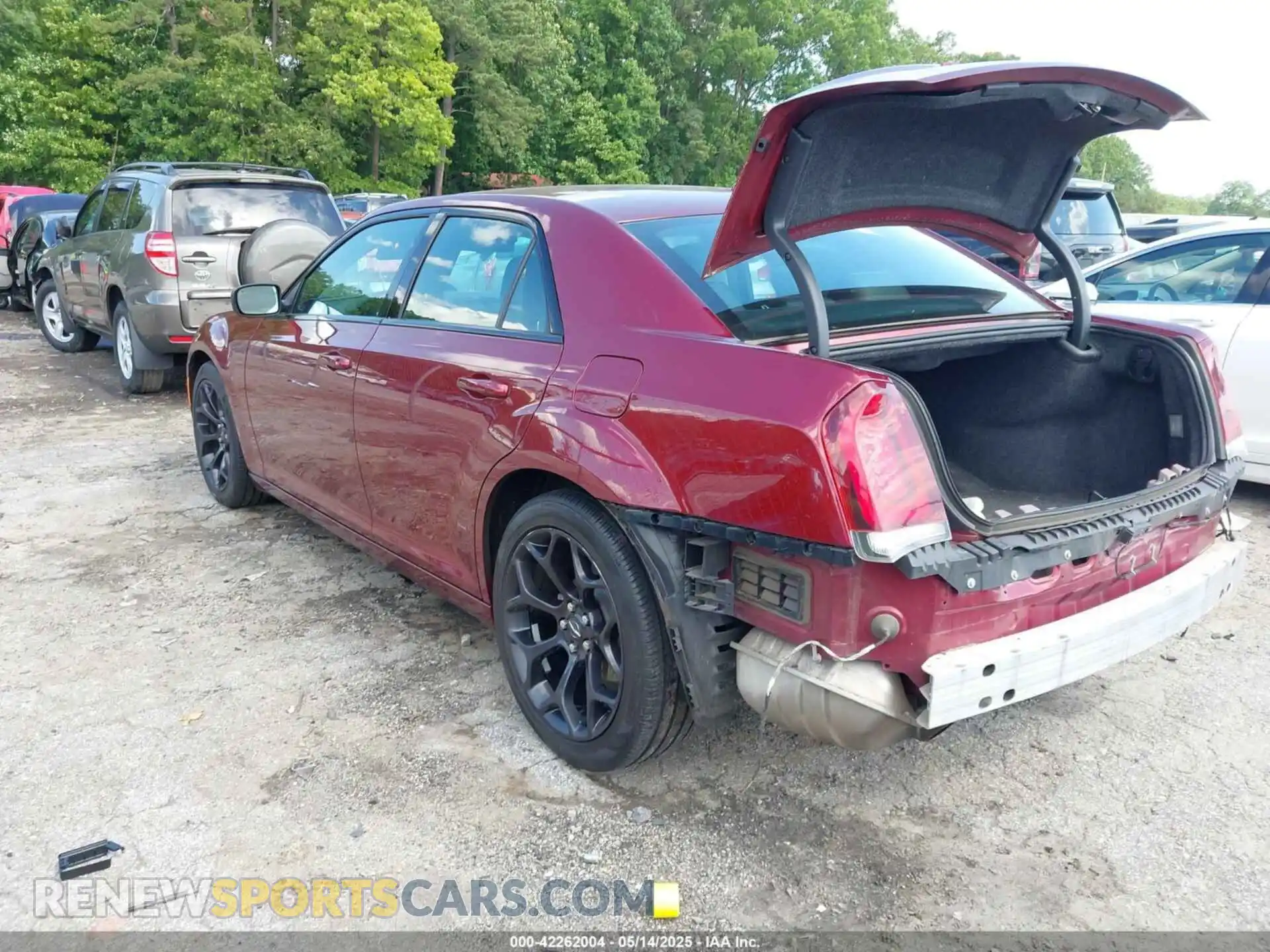3 fotografías del automóvil dañado 2C3CCABG0LH145757 CHRYSLER 300 2020