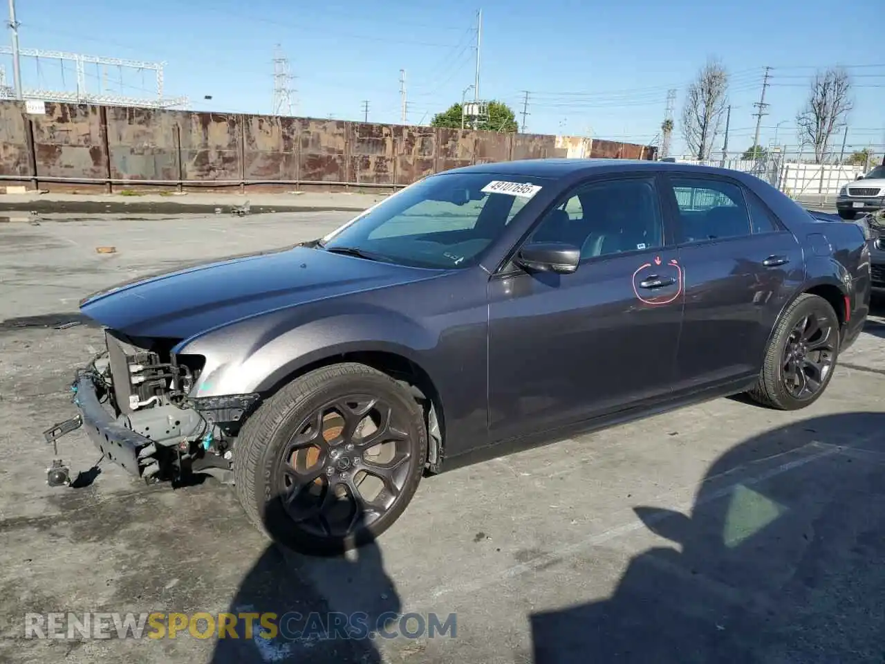 1 Photograph of a damaged car 2C3CCABG3LH158907 CHRYSLER 300 2020