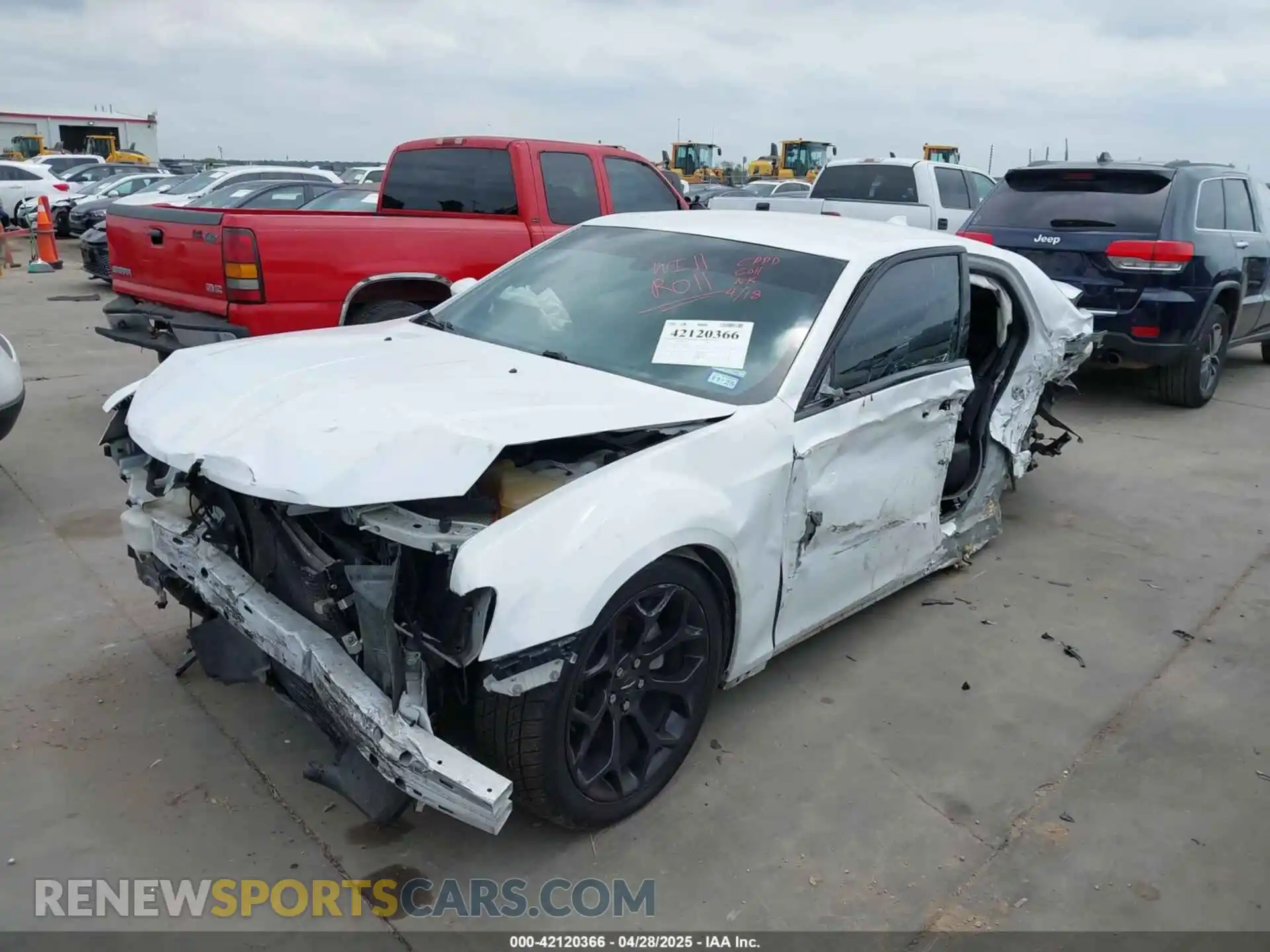 2 fotografías del automóvil dañado 2C3CCABG7LH158490 CHRYSLER 300 2020