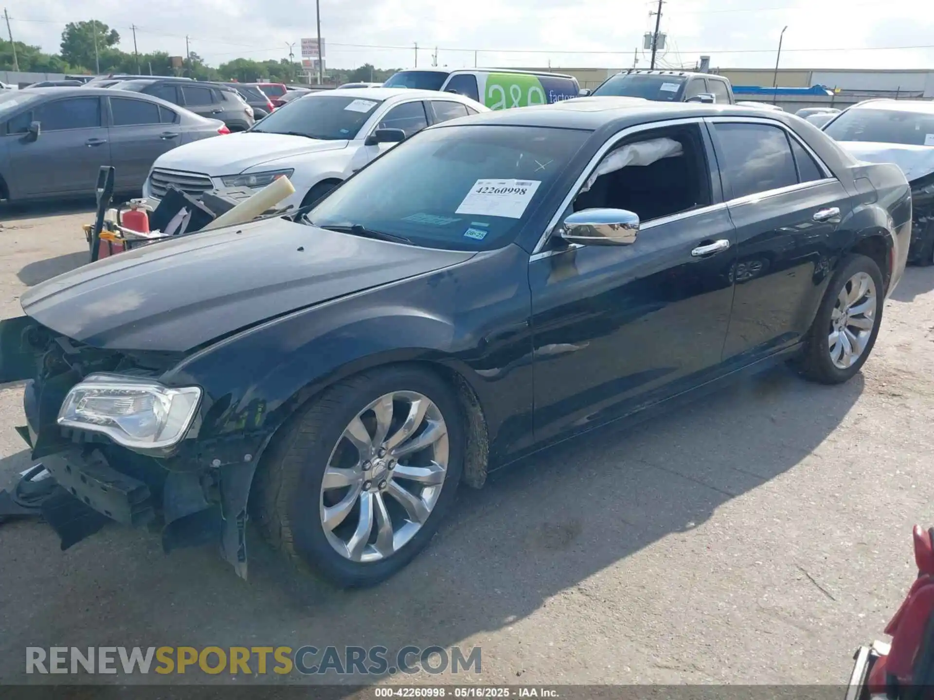 2 Photograph of a damaged car 2C3CCAEG6LH124343 CHRYSLER 300 2020