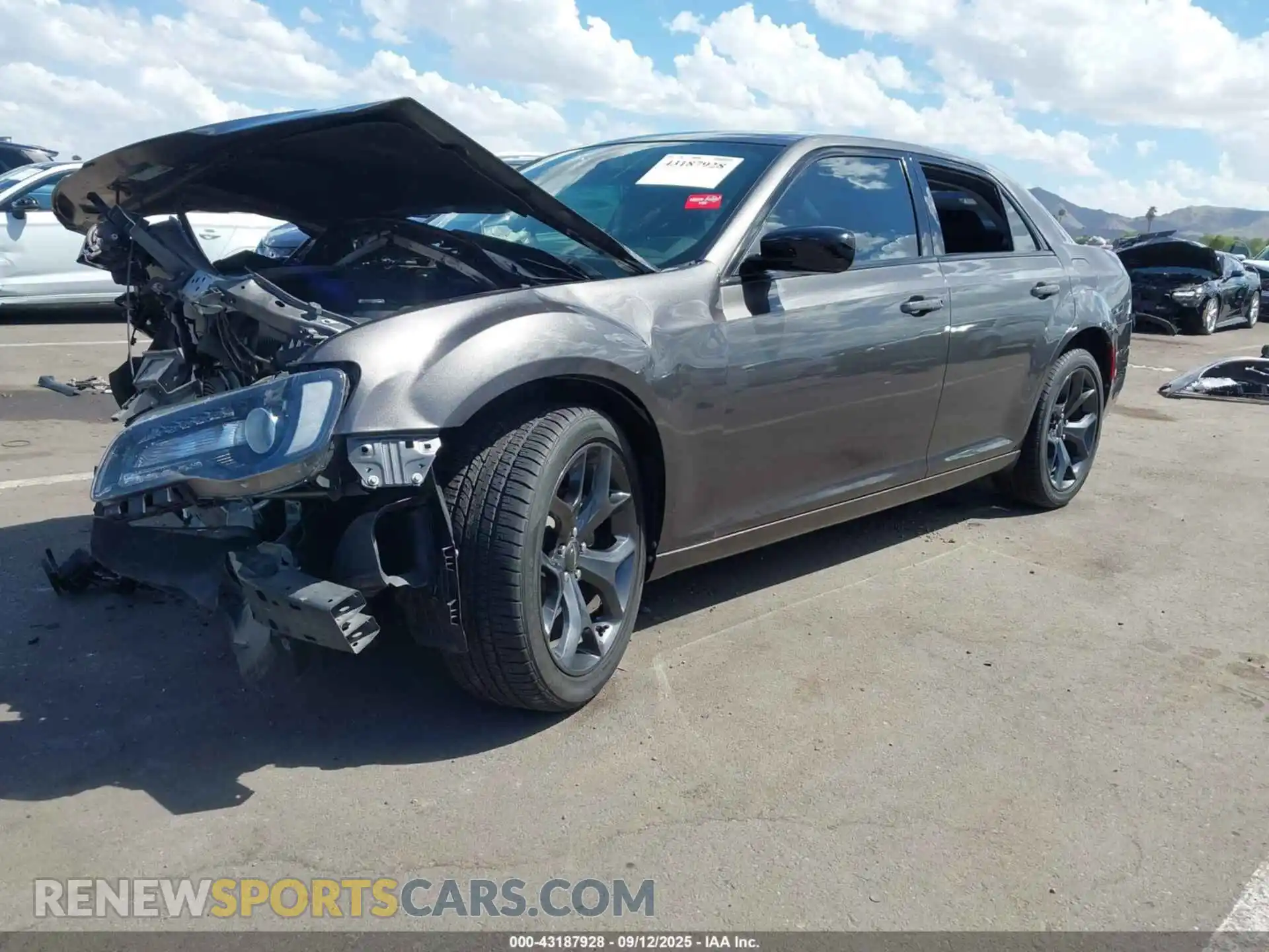 2 Photograph of a damaged car 2C3CCAAG0MH538273 CHRYSLER 300 2021
