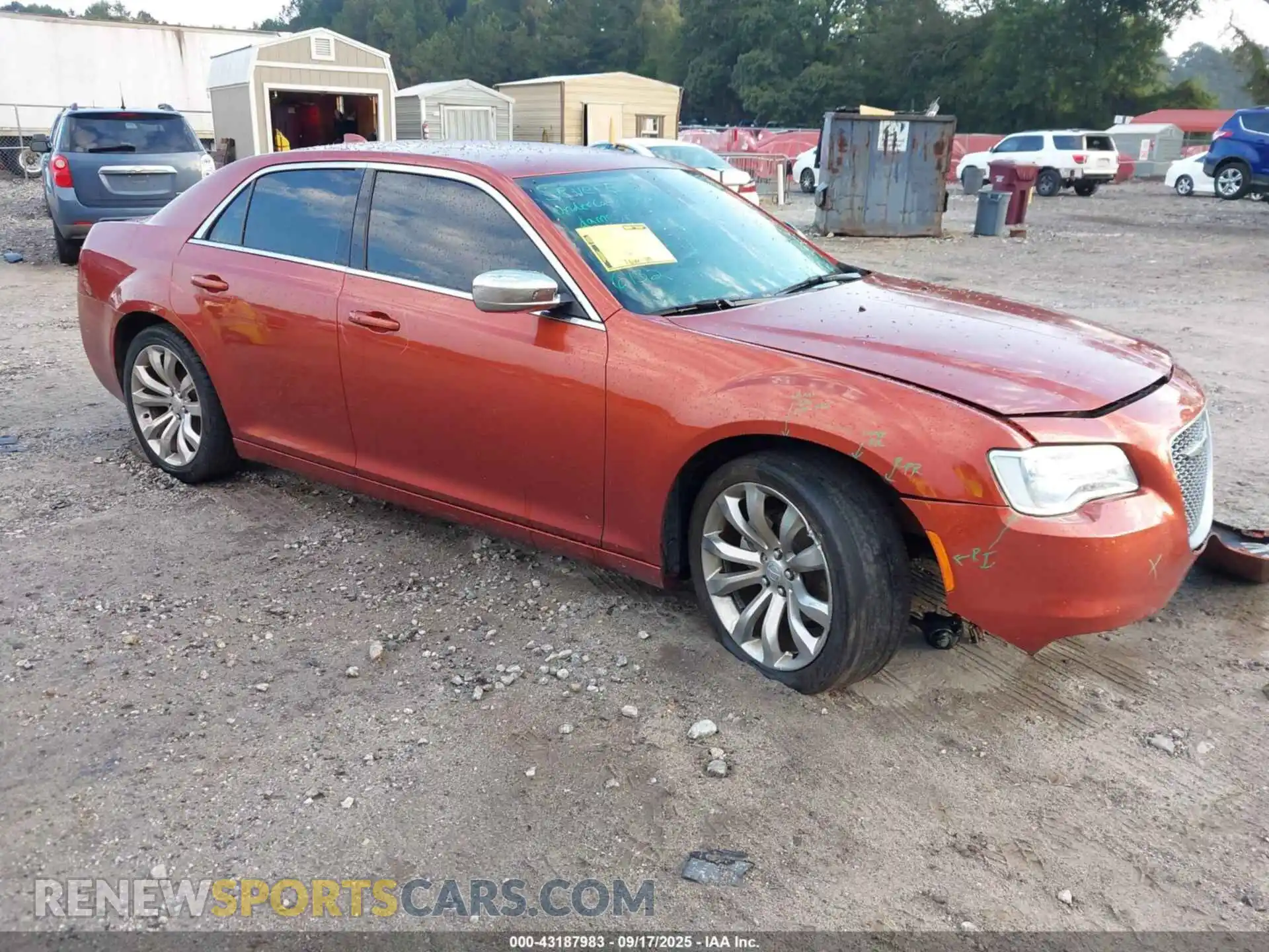 1 Photograph of a damaged car 2C3CCAAG0MH602425 CHRYSLER 300 2021