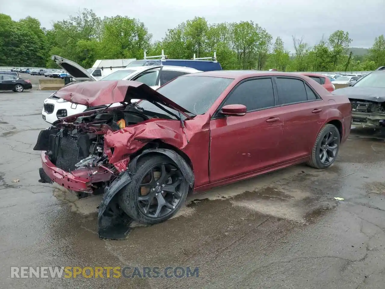 1 Photograph of a damaged car 2C3CCAAG1MH606435 CHRYSLER 300 2021