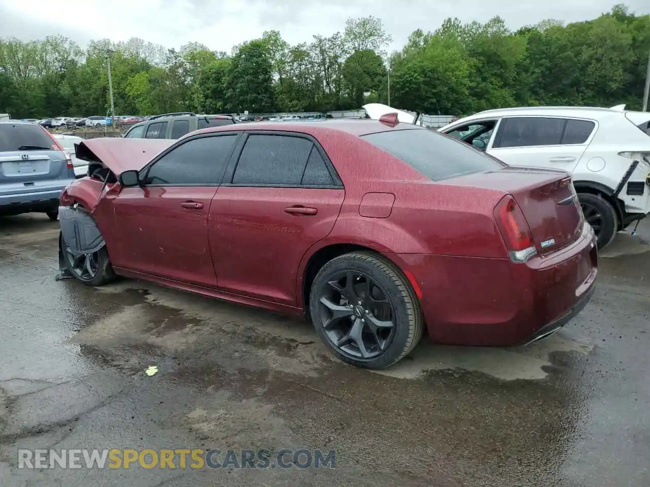 2 Photograph of a damaged car 2C3CCAAG1MH606435 CHRYSLER 300 2021