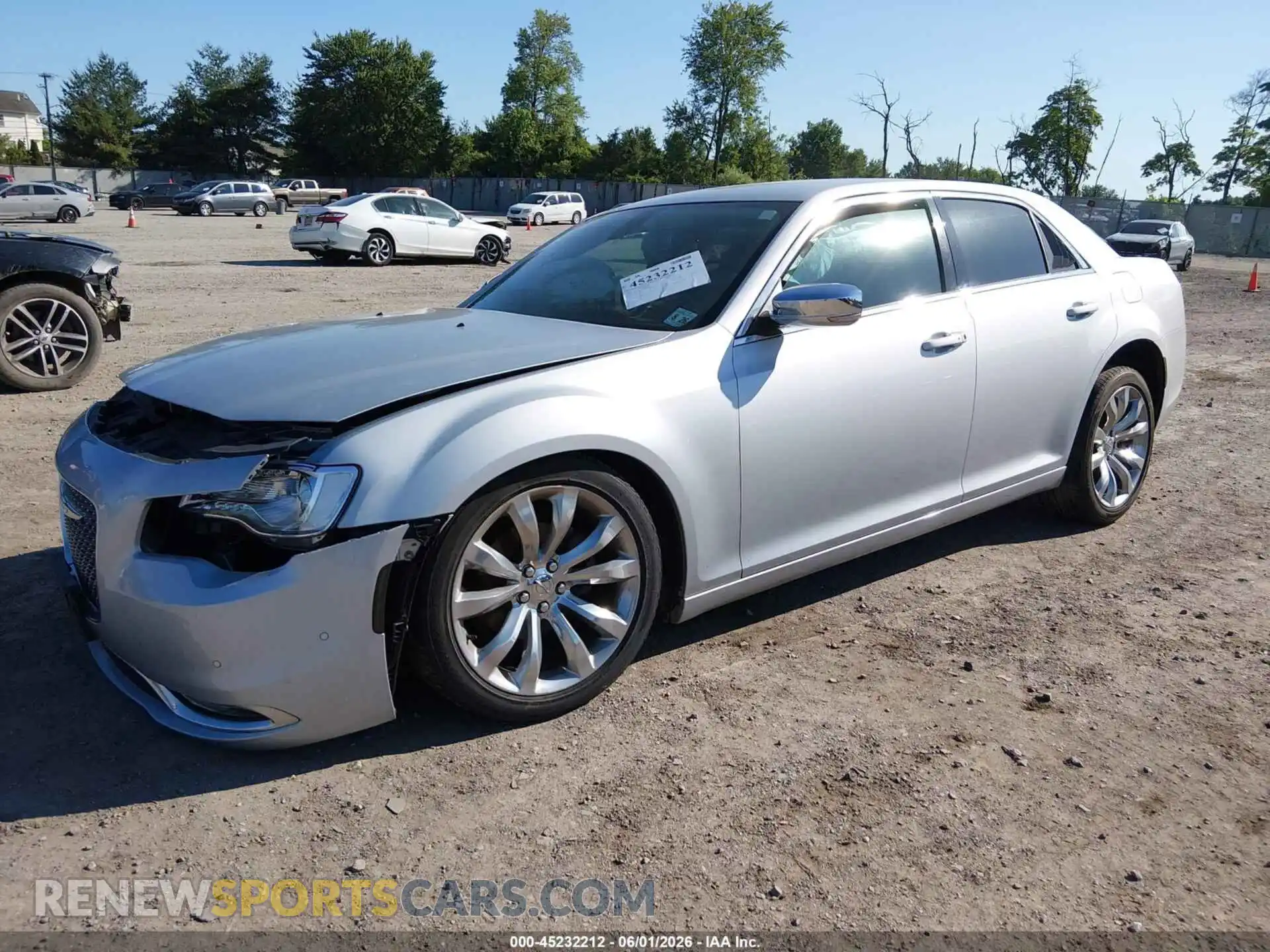 2 Photograph of a damaged car 2C3CCAAG1MH640830 CHRYSLER 300 2021