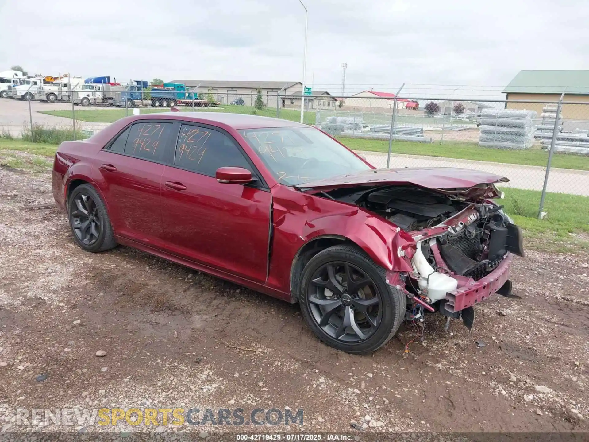 1 Photograph of a damaged car 2C3CCAAG1MH669096 CHRYSLER 300 2021