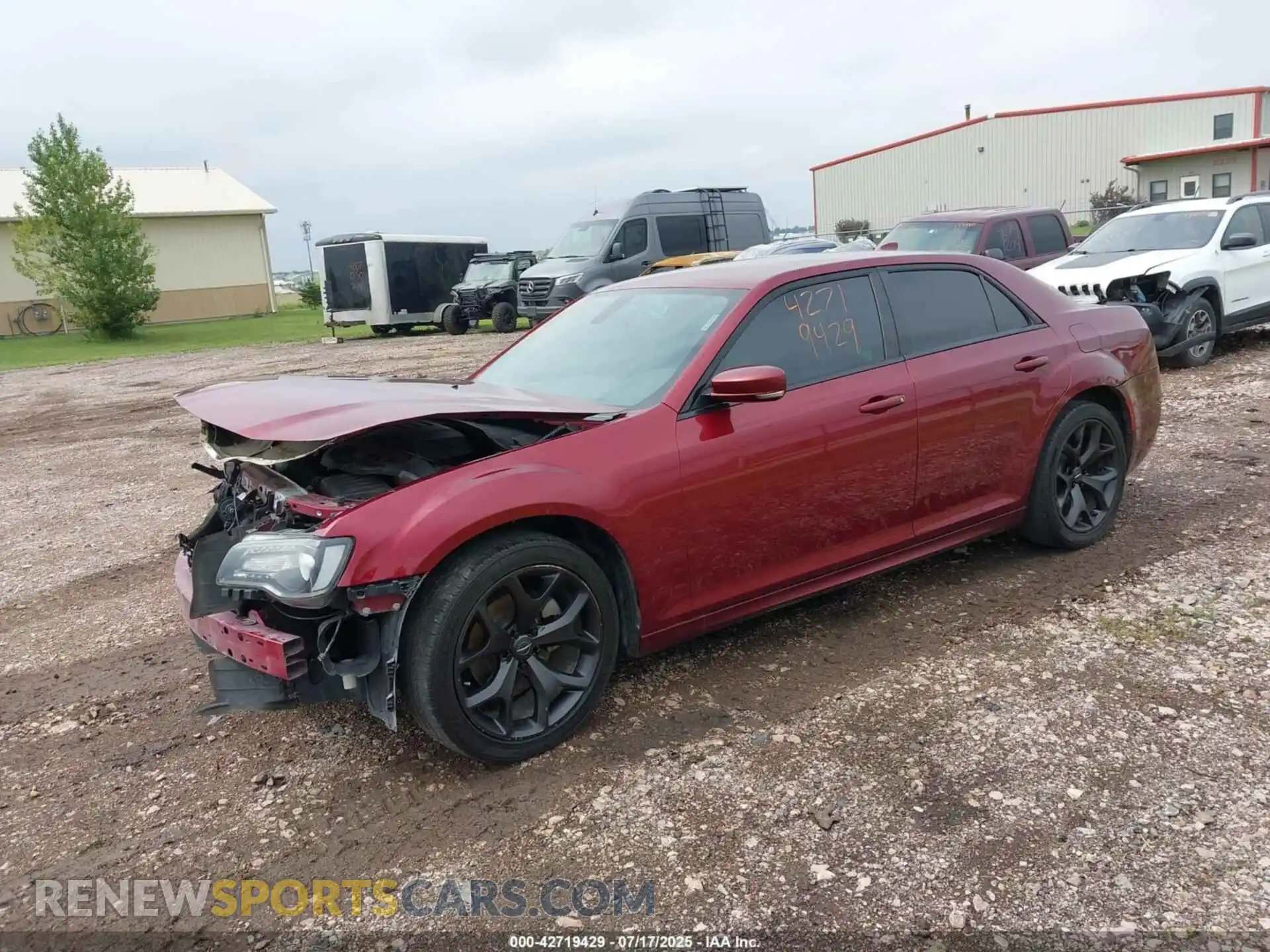2 Photograph of a damaged car 2C3CCAAG1MH669096 CHRYSLER 300 2021