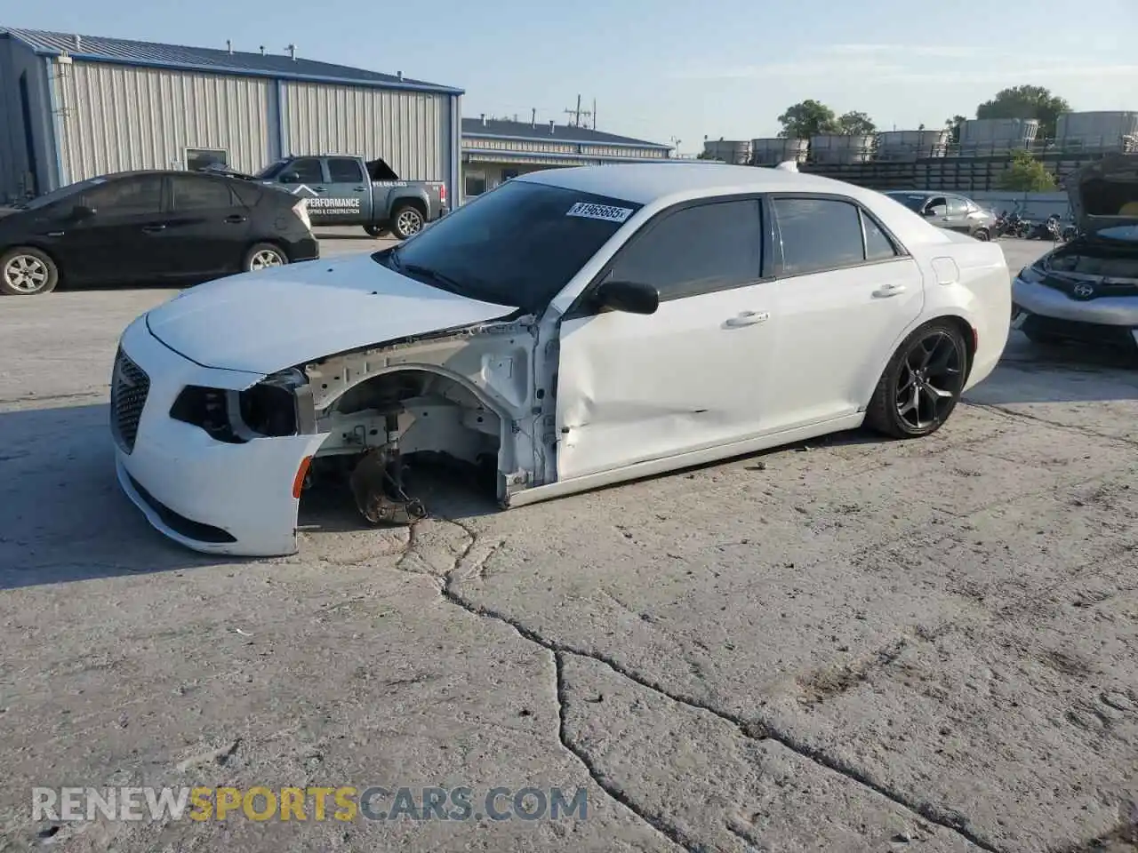 1 Photograph of a damaged car 2C3CCAAG3MH580193 CHRYSLER 300 2021