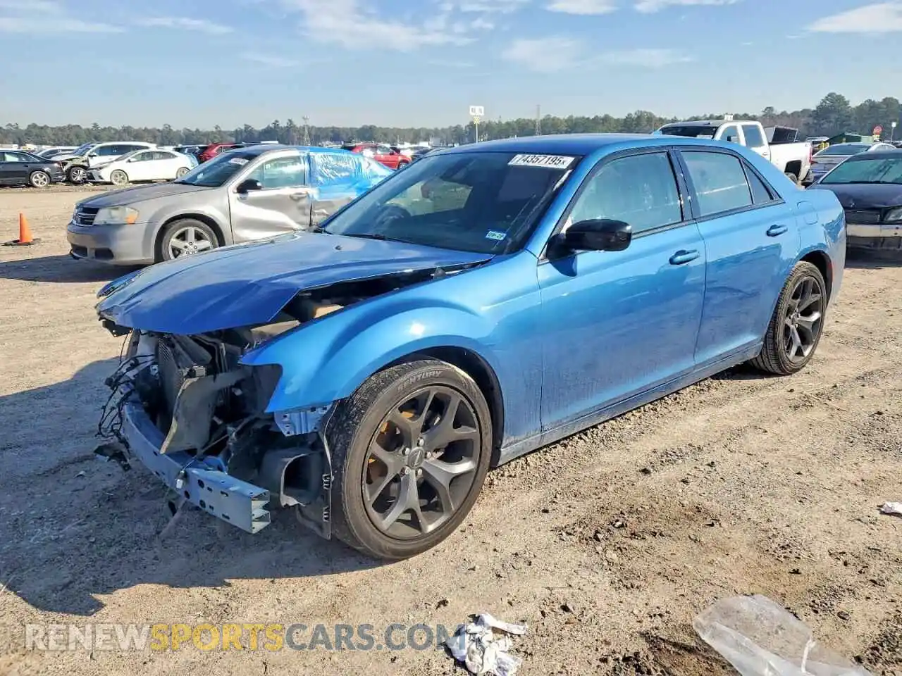 1 Photograph of a damaged car 2C3CCAAG4MH566996 CHRYSLER 300 2021