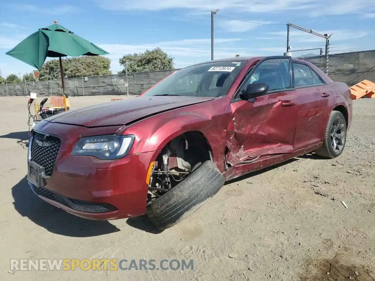 1 Photograph of a damaged car 2C3CCAAG5MH505169 CHRYSLER 300 2021