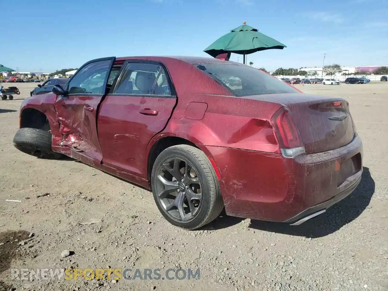 2 Photograph of a damaged car 2C3CCAAG5MH505169 CHRYSLER 300 2021