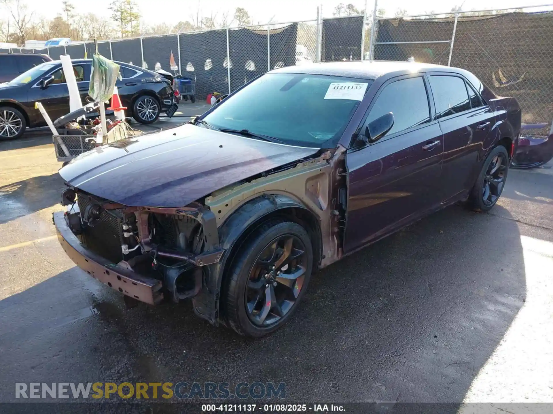 2 Photograph of a damaged car 2C3CCAAG5MH620533 CHRYSLER 300 2021
