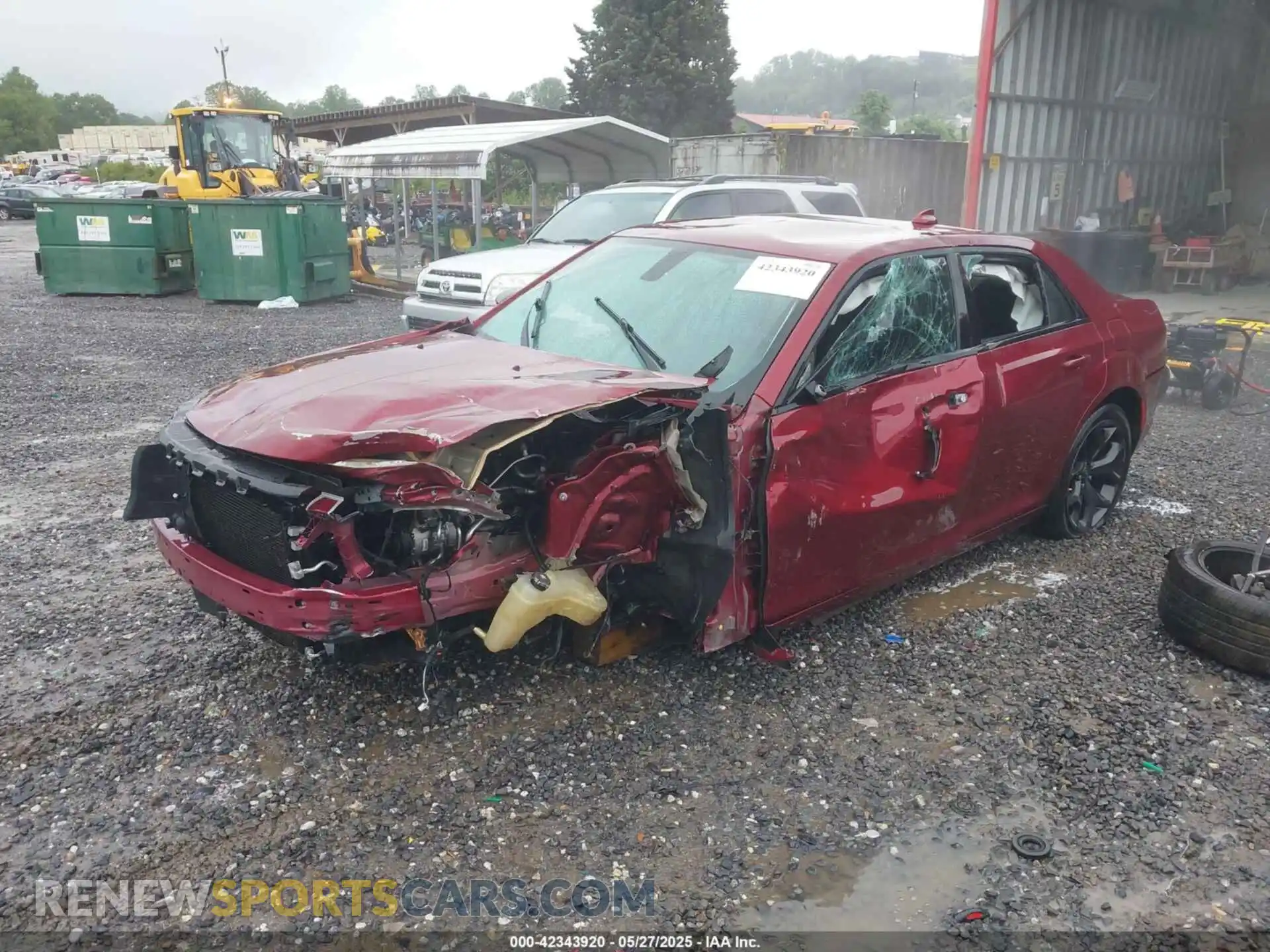 2 fotografías del automóvil dañado 2C3CCAAG6MH583086 CHRYSLER 300 2021