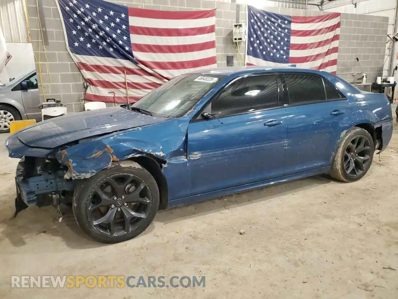 1 Photograph of a damaged car 2C3CCAAG8MH676112 CHRYSLER 300 2021