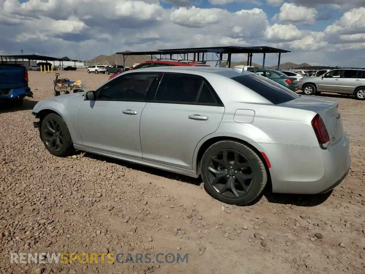 2 Photograph of a damaged car 2C3CCAAGXMH654144 CHRYSLER 300 2021