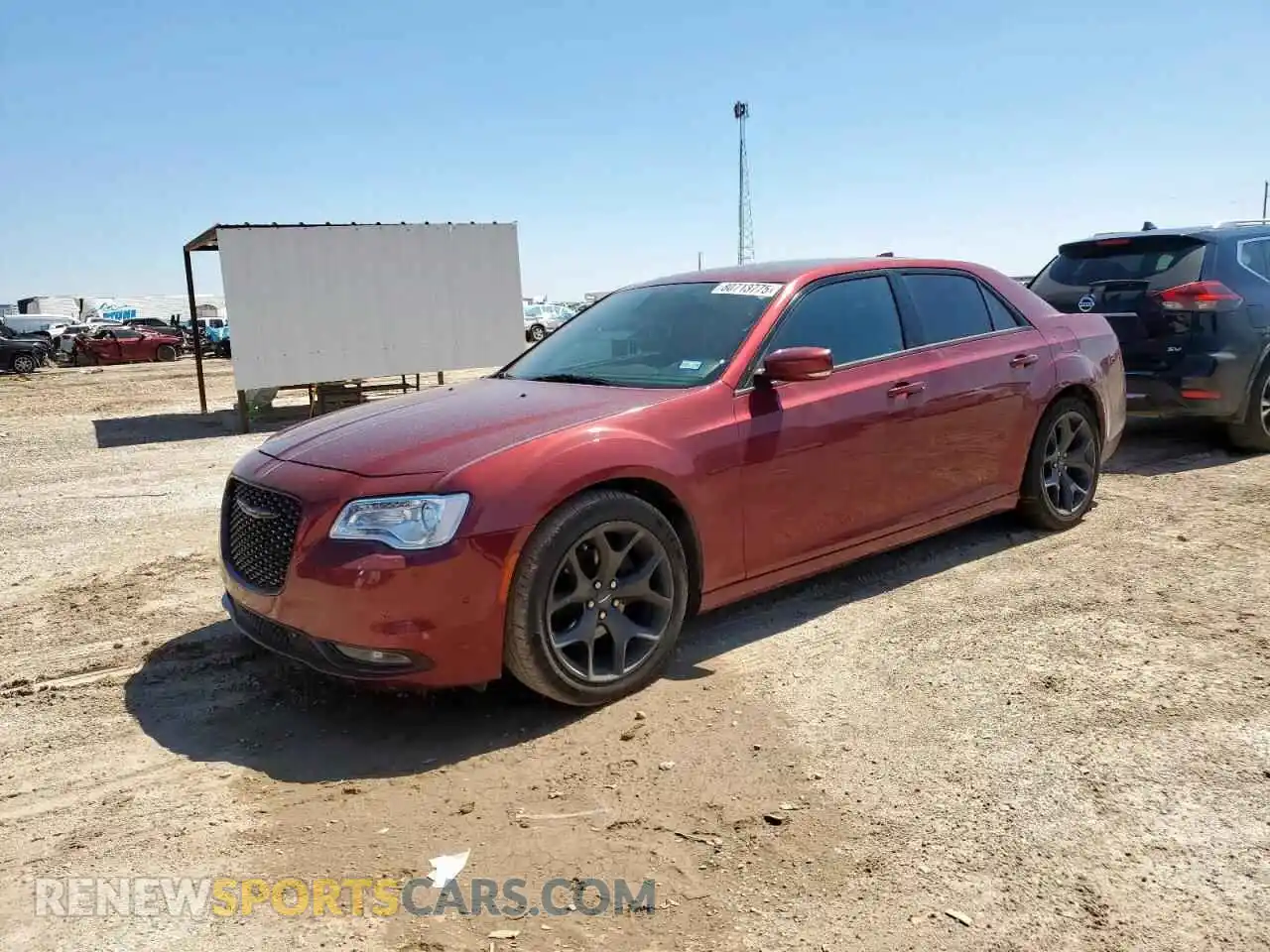 1 Photograph of a damaged car 2C3CCABG0MH537400 CHRYSLER 300 2021