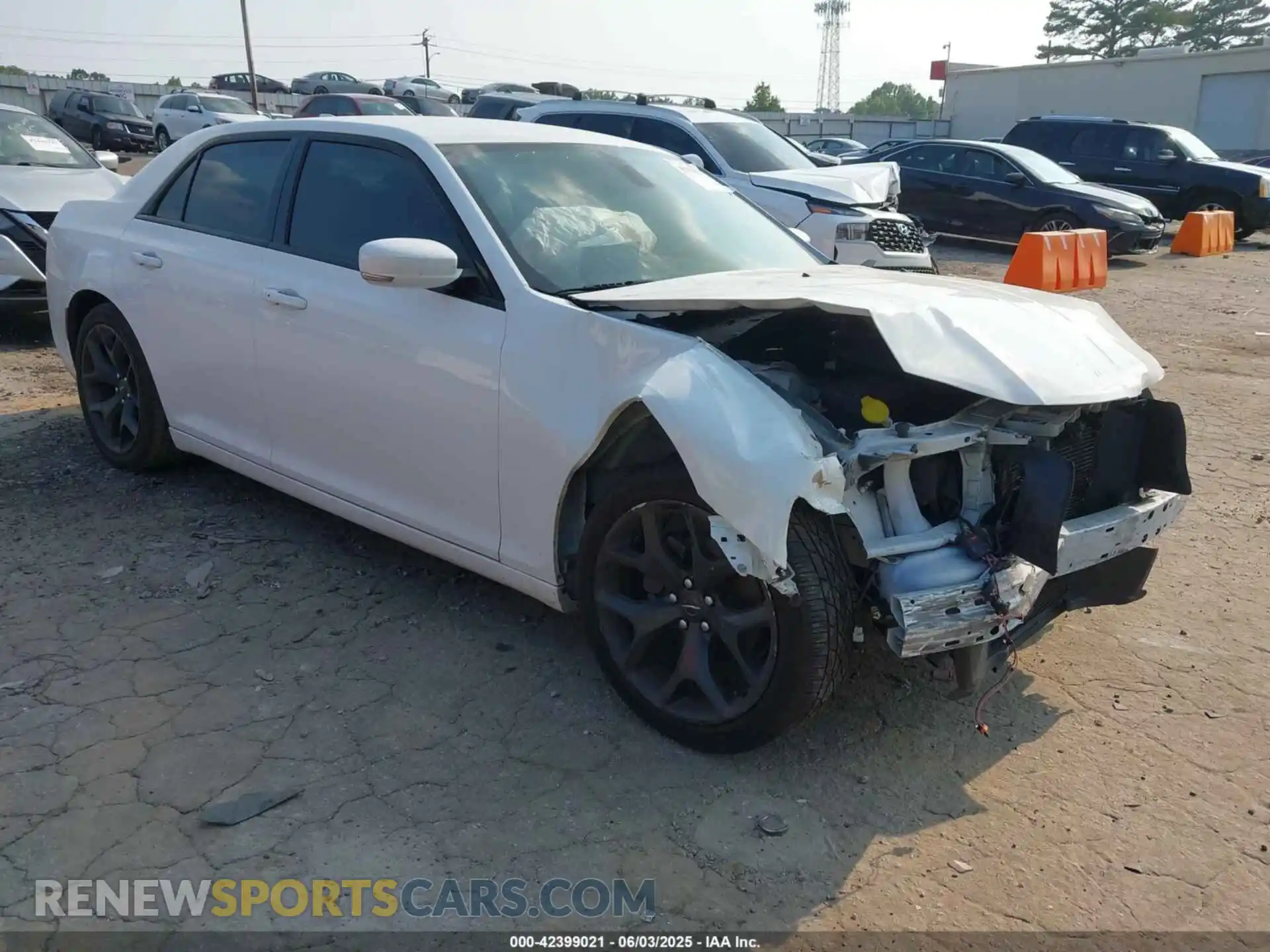 1 Photograph of a damaged car 2C3CCABG2MH523868 CHRYSLER 300 2021