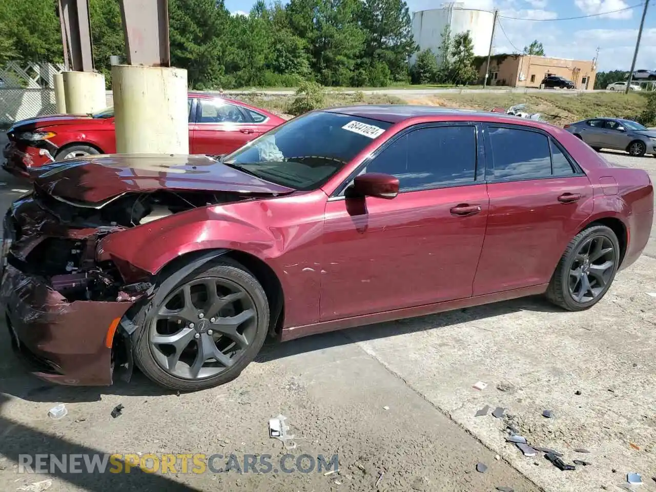 1 Photograph of a damaged car 2C3CCABG3MH541439 CHRYSLER 300 2021
