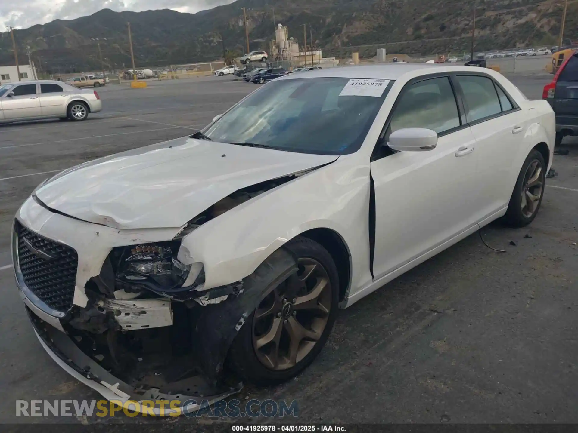 2 Photograph of a damaged car 2C3CCABG4MH525637 CHRYSLER 300 2021